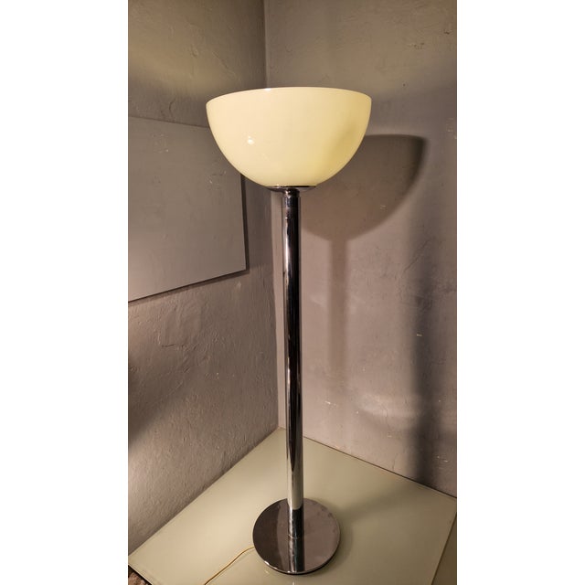 Glass and Metal Am/as Floor Lamp by Franco Albini and Franca Helg for Sirrah, 1970s For Sale - Image 12 of 13