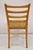 Vintage Gefa Gemla Mid Century Danish Modern Ladderback Rush Seat Side Chair For Sale - Image 10 of 11