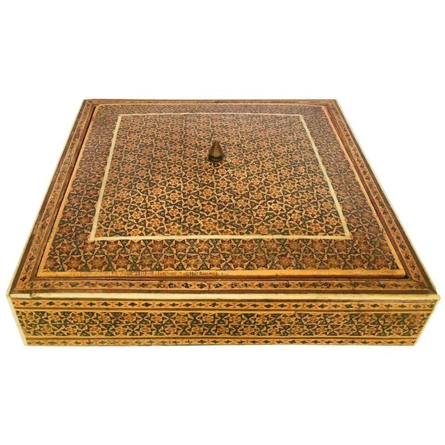 Moorish Micro Sadeli Mosaic Inlaid Jewelry Box For Sale - Image 11 of 11