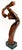 1970s Costa Rican Henry Villalobos Cypress Wood Abstract Sculpture Titled Ceremony For Sale - Image 4 of 14