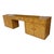 John Widdicomb Campaign Burl Kneehole Credenza Desk For Sale - Image 13 of 13