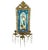 Ceramic French Mountereau Ceramic and Bronze Three-Armed Wall Sconce For Sale - Image 7 of 7