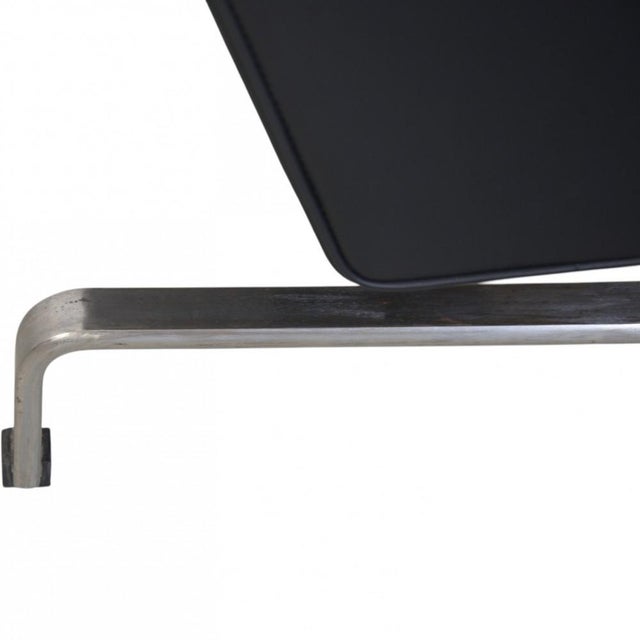 Black PK31/1 Chair in Black Aniline Leather by Poul Kjærholm, 1970s For Sale - Image 8 of 18