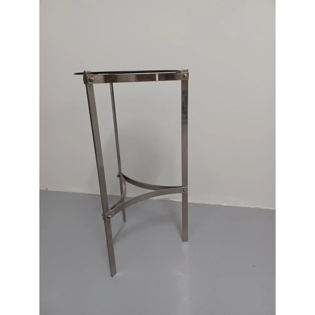 Black Small Side Table, 1970s For Sale - Image 8 of 11
