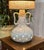 White Ceramic Lamp with Lampshade, 1970s For Sale - Image 16 of 17