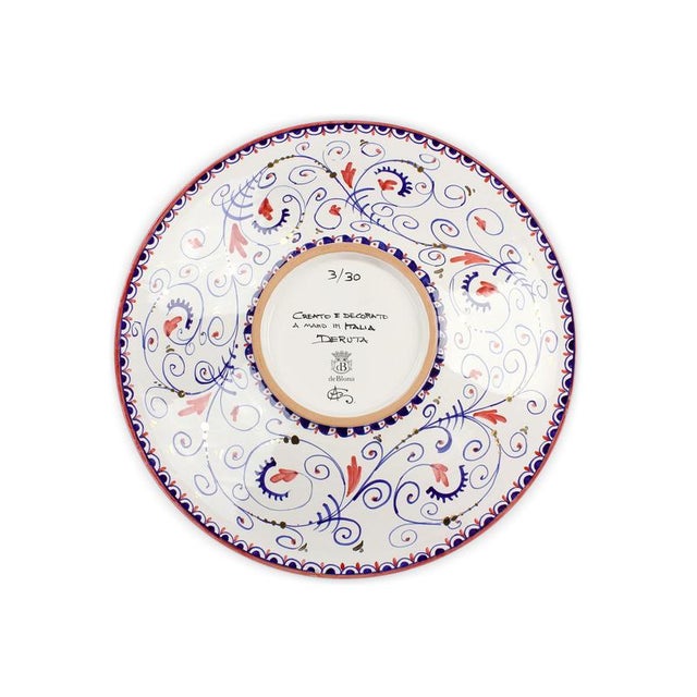 Deruta Gold Luster Moorish Gold Plate by Deblona For Sale - Image 9 of 13