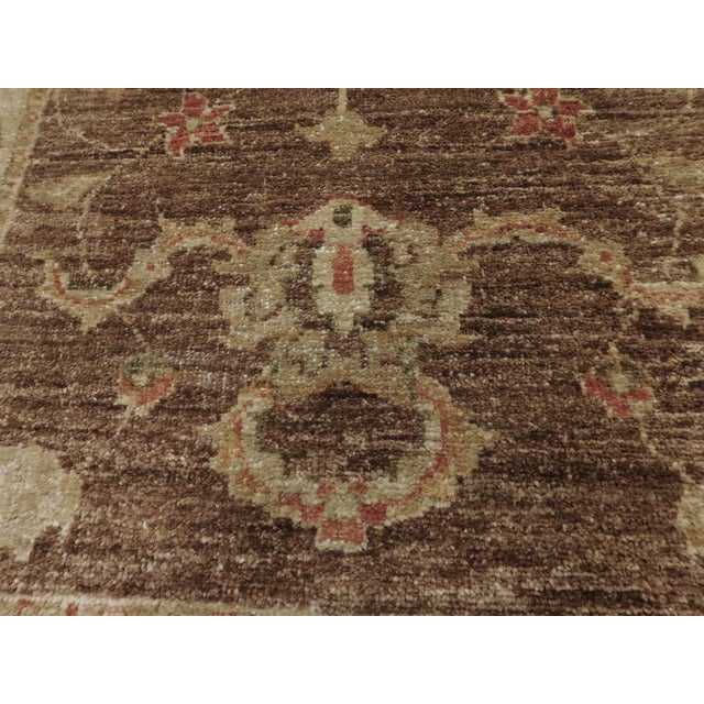 Vintage Handmade Vegetable Dye Area Rug. For Sale - Image 12 of 13