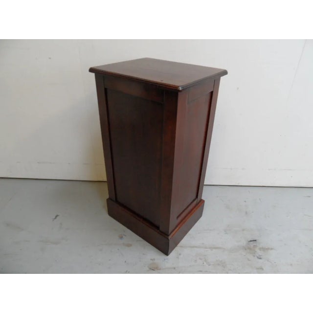 Wood Antique Filing Cabinet with Roller Shutter, 1890s For Sale - Image 7 of 13