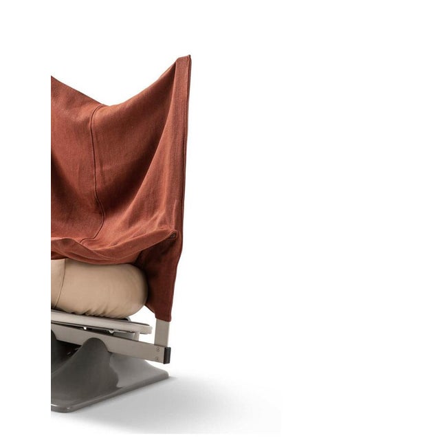 Red Aeo Armchair by Paolo Deganello for Cassina For Sale - Image 8 of 9