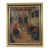 Antique 1920 Dutch Interior Oil Painting M Fenneker After Pieter De Hooch For Sale