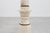 Carved White Marble Pedestal Column with Rosette Capitals, Italy, 1890s For Sale - Image 9 of 13