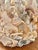 Coastal Palm Beach Handcrafted Seashell Encrusted Glass Hurricane Candle Holder For Sale In New Orleans - Image 6 of 11