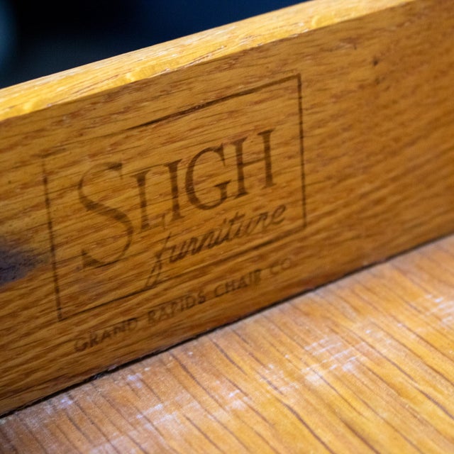 Mid-20th Century MCM Dresser by Sligh Furniture Cross Country Line With Black Painted Frame For Sale - Image 9 of 18