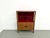 Modern Brazilian Modernist Bookcase in Red Lacquered Wood, 1950s For Sale - Image 3 of 18