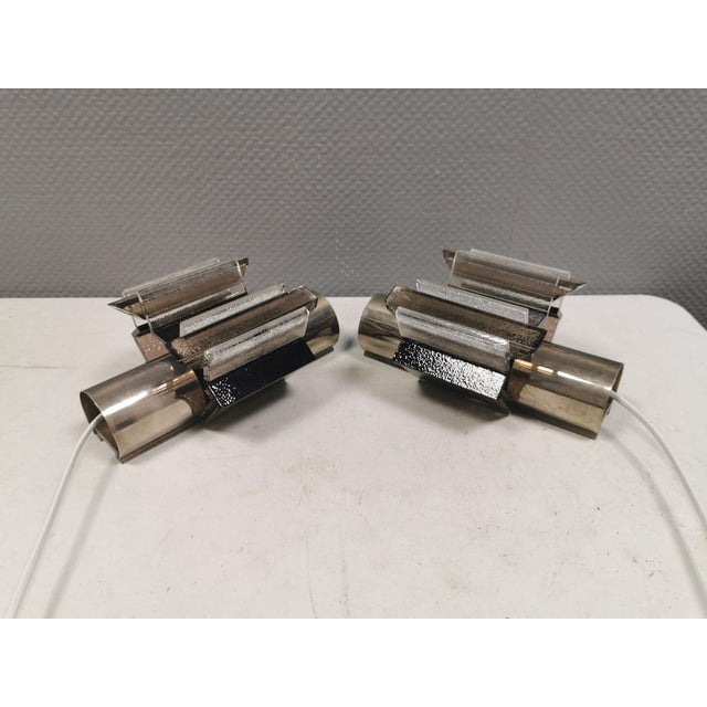 Vintage Danish Wall Lamps by Claus Bolby for Cebo, 1960s, Set of 2 For Sale - Image 4 of 15