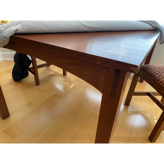 Stickley Harvey Ellis Dining Table With Inlay Chairish