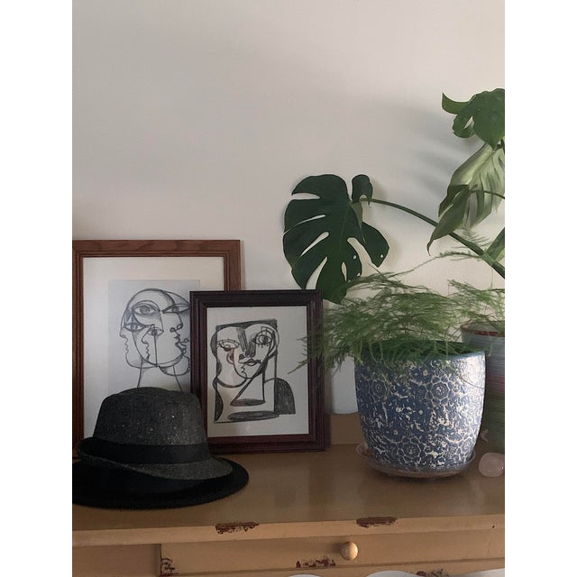 Original Abstract Charcoal Drawing by Louie DeVito For Sale In Philadelphia - Image 6 of 7