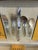 Rogers Bros. 1847 Rogers Bros Flair 38-Piece Silverplate Flatware Set in Original Wood Chest For Sale - Image 4 of 12