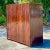 Vintage Peter Marino Custom Rosewood and Bronze Wall Unit For Sale - Image 12 of 12