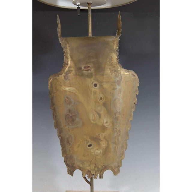 Curtis Jere Curtis Jere Abstract Brutalist Owl Table Lamp For Sale - Image 4 of 6