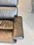 20003 3-Seat Sofa by Ray and Charles Eames in Teak W/ Black Leather For Sale - Image 9 of 13