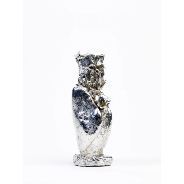 Contemporary Mushroom Pewter Vase by Kajsa Willner For Sale - Image 3 of 6