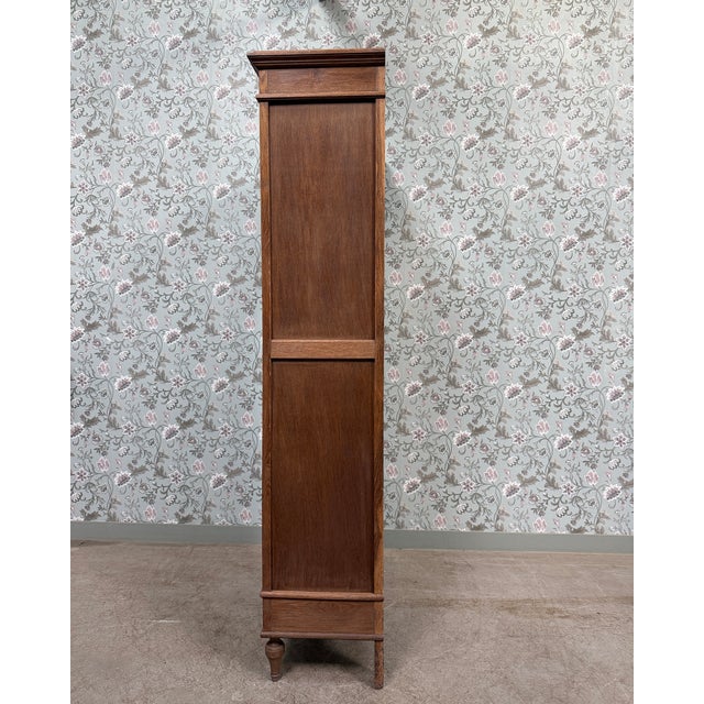 Large Antique Oak Bonnetière, 1920s For Sale - Image 13 of 16