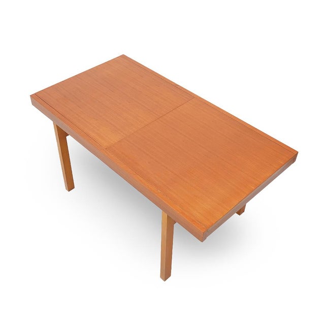 Rectangular Dining Table with Extendable Top, 1960s For Sale - Image 6 of 14