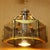 Fredrick Raymond Mid Century Majesty Moderm Brass and Chrome Chandelier For Sale In Los Angeles - Image 6 of 10