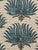 Traditional Sea Bloom Linen Fabric by Bastideaux Artisan Textiles 3 Yards For Sale - Image 3 of 5