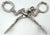 English Sterling Jester & Ouroboros Snake Sugar Tongs, Birmingham 1887 For Sale - Image 12 of 12