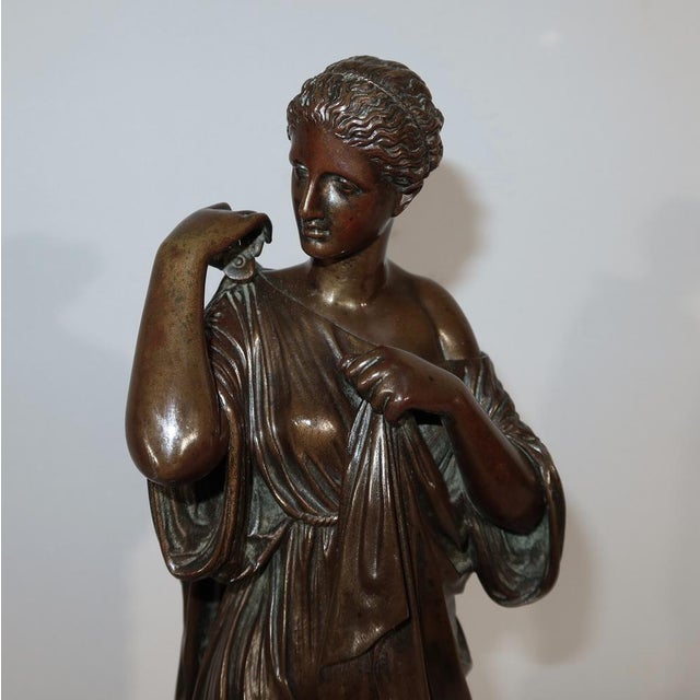 C. Sauvage after Praxitèle, Diane de Gabies, Early 1800s, Bronze For Sale - Image 5 of 18