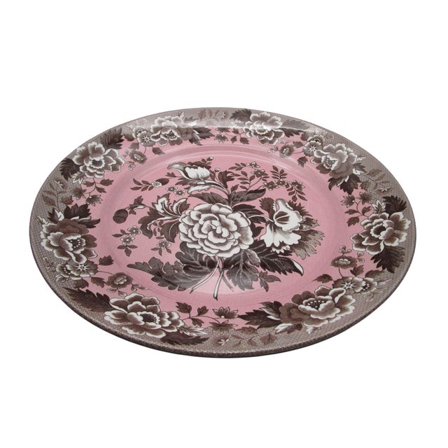 This 12-inch Spode Archive Collection bowl, featuring the British Flowers Poppy design, showcases intricate floral...