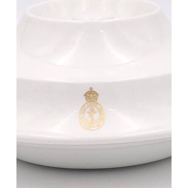 One of Four Covered Armorial Dishes, England circa 1953. Four Available, Priced Separately