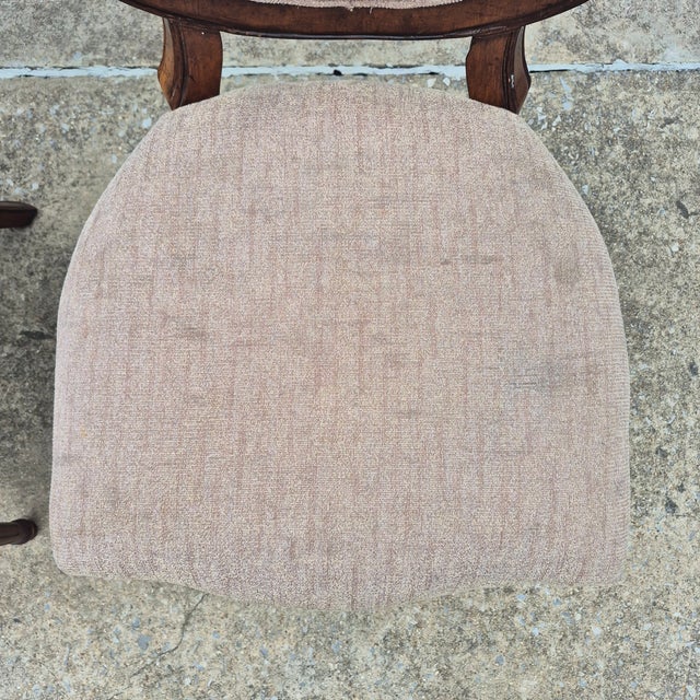 Hooker Furniture Oversized Louis XVI Tufted Oval Back Side Chairs, a Pair For Sale In Washington DC - Image 6 of 12