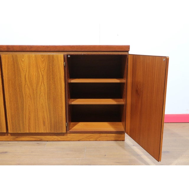 Mid Century Modern Vintage Rosewood Danish Credenza Sideboard by Skovby Danish Style For Sale - Image 9 of 14