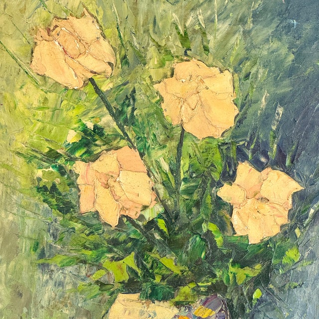 Mid 20th Century Anonymous Folk Art Painting Found on Back of Traditional Italian Work For Sale - Image 9 of 11