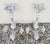 Candleholders Candelabras Pair 5 Cups Each Antique Circa 1950s Made of Pewter Silver Tone Made in Italy No Insignias For Sale - Image 9 of 12