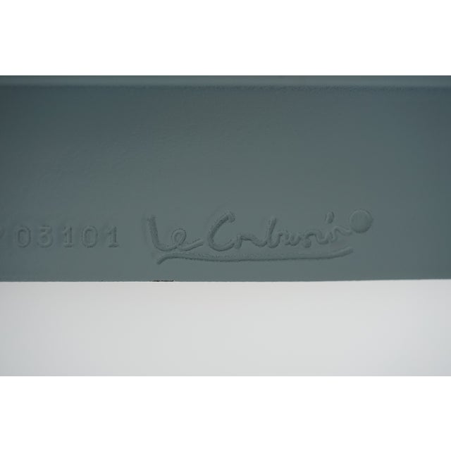 LC 10 Side Table attributed to Le Corbusier, Charlotte Perriand and Pierre Jeanneret for Cassina, 1980s For Sale - Image 13 of 16