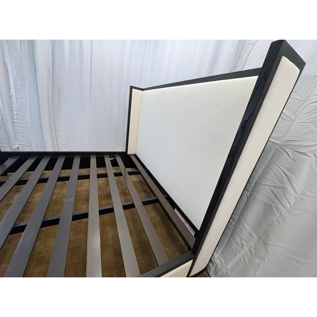 Arhaus Darien Shelter Bed With High Footboard — King (60") For Sale - Image 9 of 18