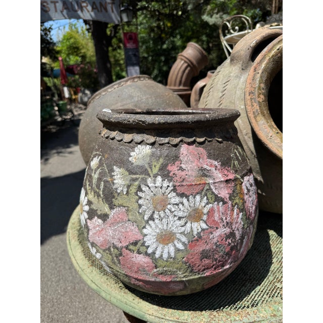 French French Painted Jardiniere For Sale - Image 3 of 4