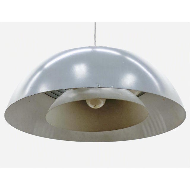 Mid-Century Modern 1970's Royal Danish Pendant Light by Arne Jacobsen for Louis Poulsen For Sale - Image 3 of 6