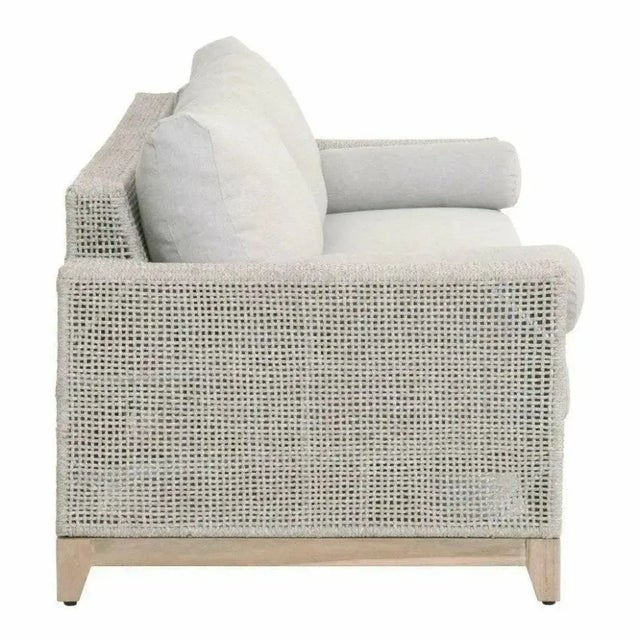 2020s Tropez 90" Olefin Fabric Outdoor Sofa by Essentials for Living For Sale - Image 5 of 5