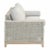 2020s Tropez 90" Olefin Fabric Outdoor Sofa by Essentials for Living For Sale - Image 5 of 5