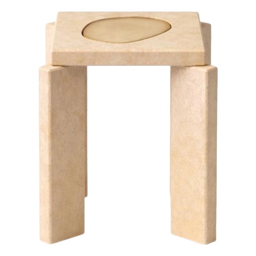 Melts Like Butter Collection Butter Side Table by Monics+Veira For Sale