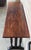 20th Century Spanish Walnut Side Table or Console Table With Triple Leg For Sale - Image 6 of 8