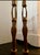 Wood Mid-Century Modern Sculptural Wooden Female Candleholders, 1970s, Set of 2 For Sale - Image 7 of 9
