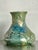 Late 20th Century Vintage Boho Metallic Studio Pottery Vase For Sale - Image 5 of 6