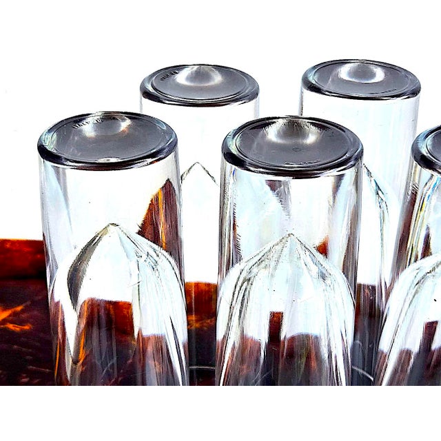 !980s Carlo Moretti Bullet Highball Glasses, Set of 8 For Sale - Image 13 of 14