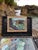 This oil painting captures the rugged beauty of Presque Isle, showcasing a dynamic interplay of vibrant colors in the rock...
